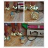 ตราประทับ สร้อยคอ หน้าตรา 2 cm ลายกุหลาบ